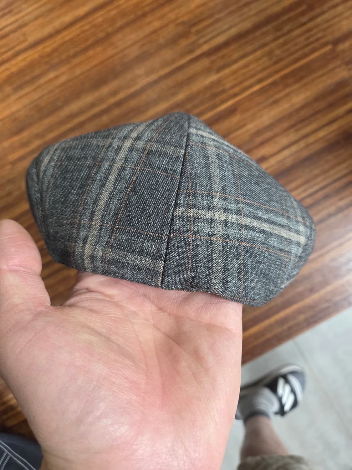 피에르발망 체크 베레모 헌팅캡 모자 60 xl 상품이미지2