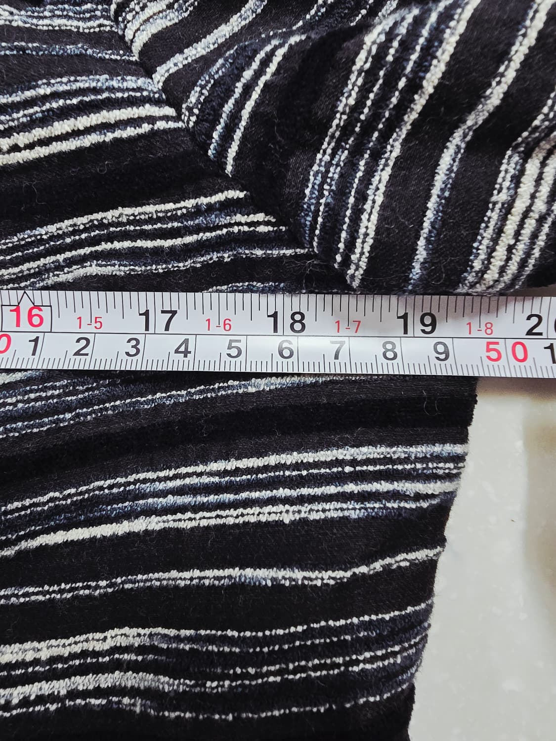 루치아노 최 스트라이프 여성 자켓 상품이미지7