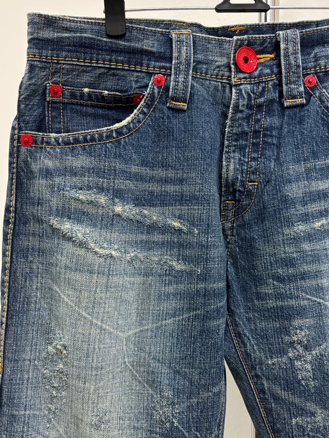 빈티지 co&lu 로우라이즈 데님 팬츠 상품이미지5