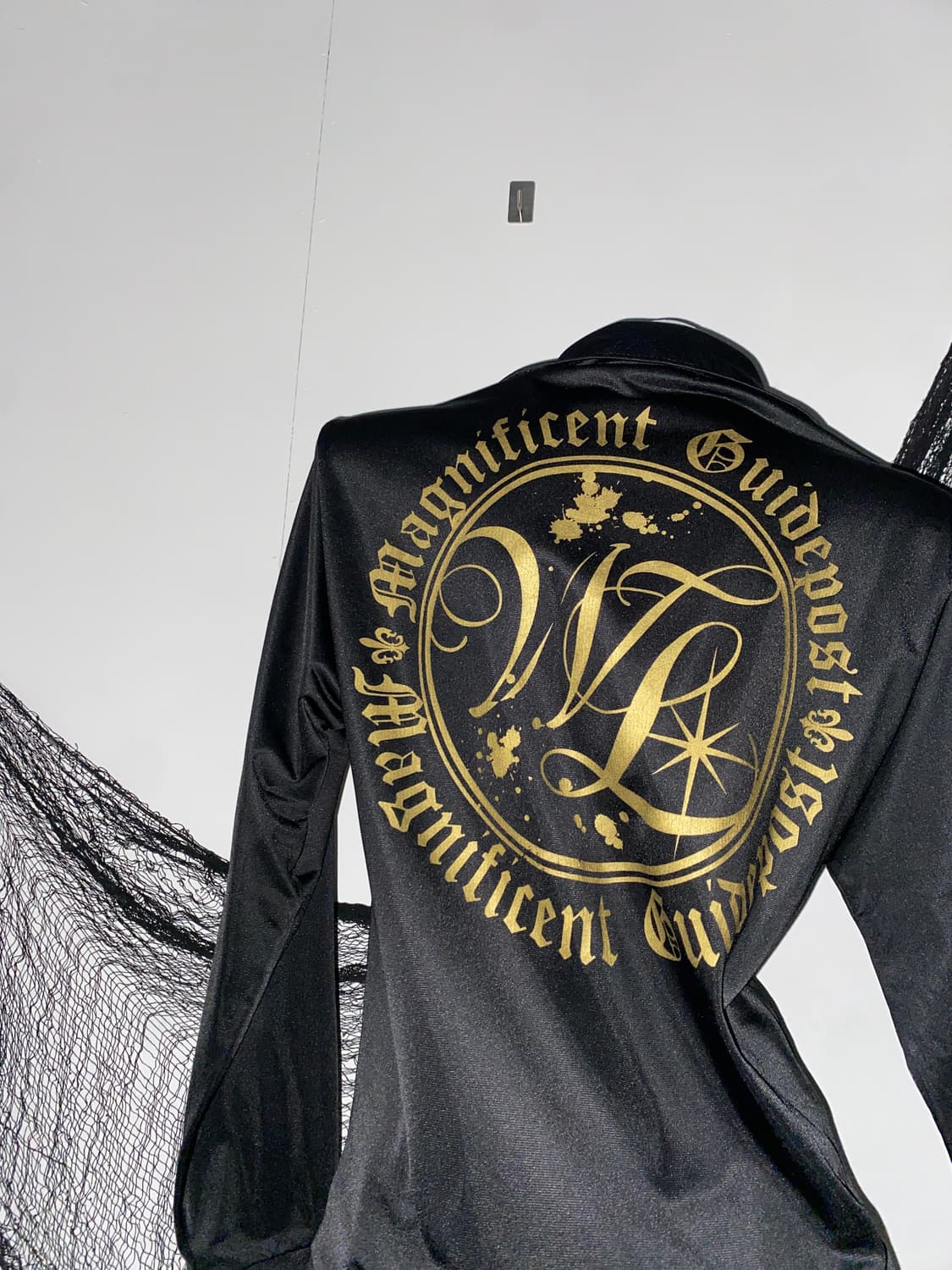 ꒰ঌ 펑투케 골드 레터링 져지 집업 ໒꒱ 상품이미지7