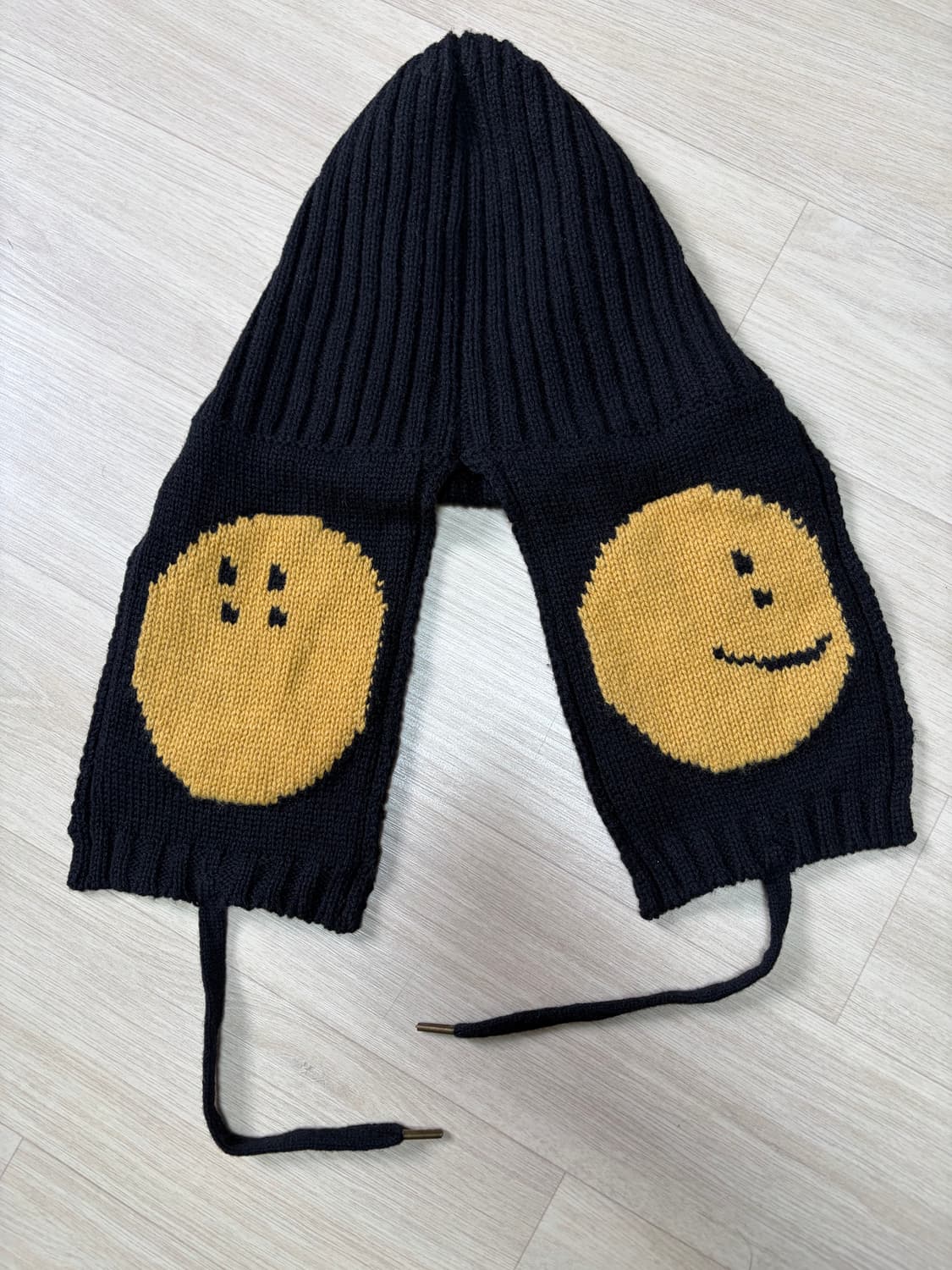 캐피탈 5G 울 프로필 레인보위 게일 캡 숏 블랙 (k2311kn563) 상품이미지1