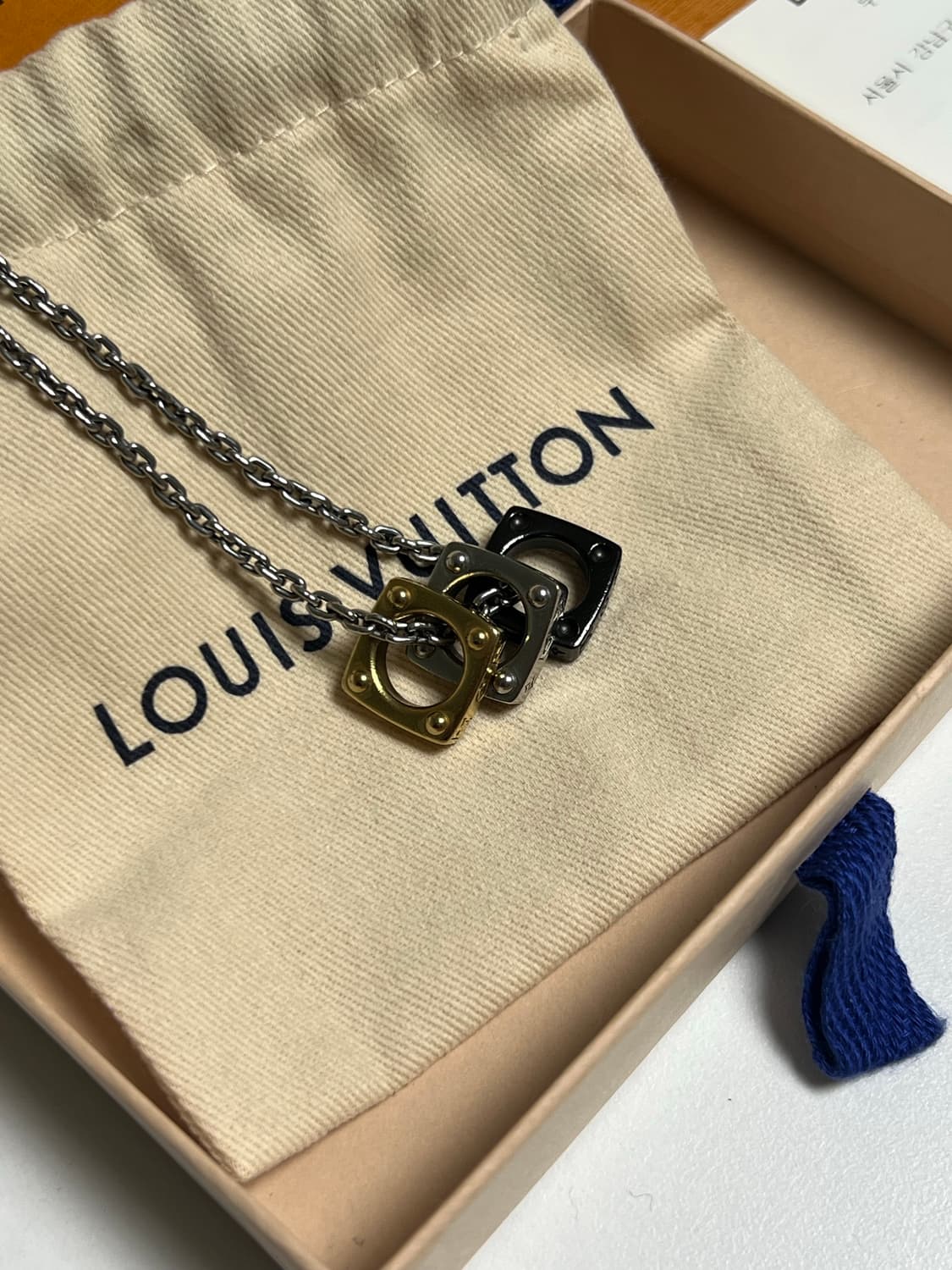 [정품] 루이비통 볼드 목걸이 상품이미지2