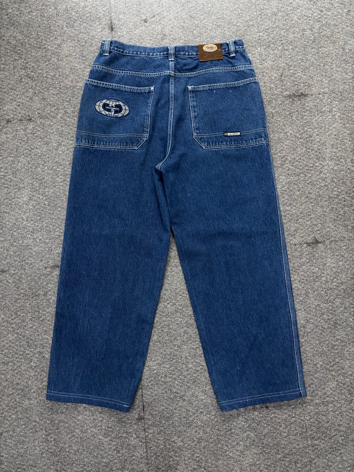 WU WEAR 와이드 데님팬츠 상품이미지2