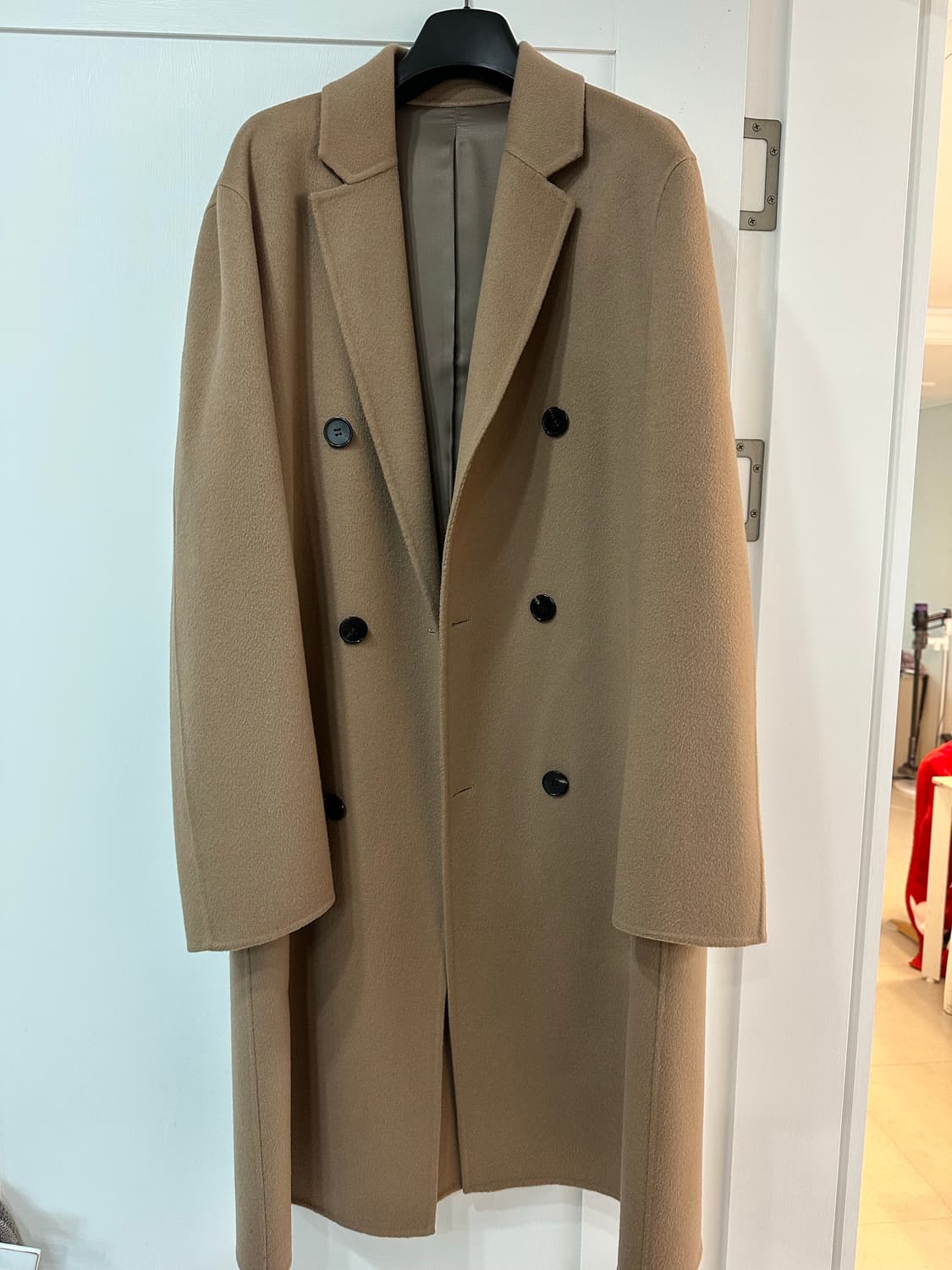 타임옴므 더블 핸드메이드 코트 사이즈 100 상품이미지1