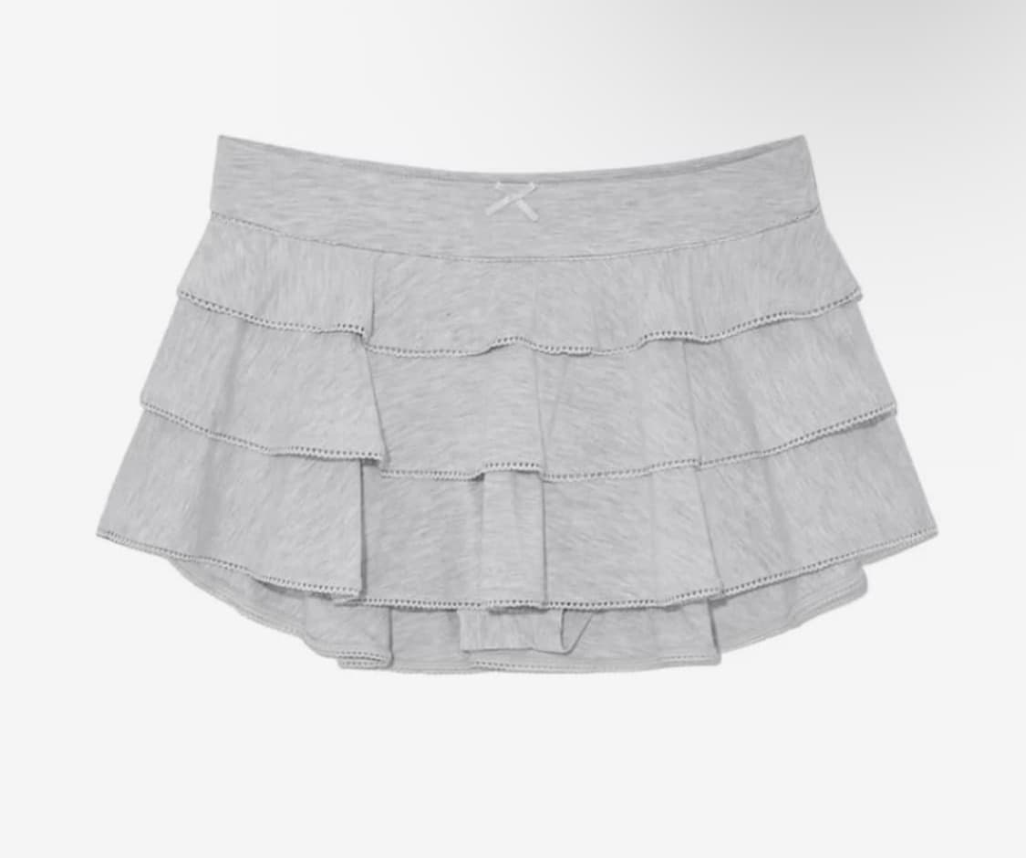 글로니 PICOT FRILL MINI SKIRT 새상품 팔아요 상품이미지1