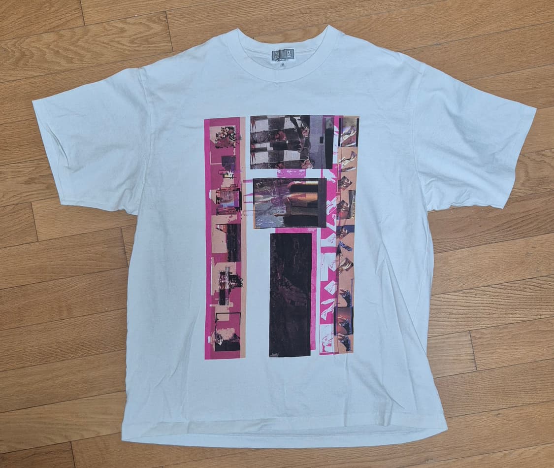 CAV EMPT 화이트 그래픽 반팔 티셔츠 XL 상품이미지1