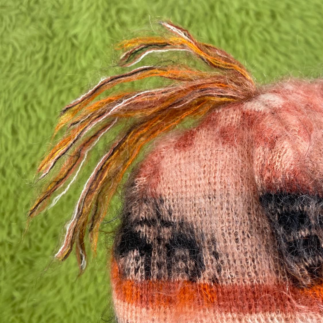 비비안 웨스트우드 프린지 이어 플랩 울 비니 상품이미지4