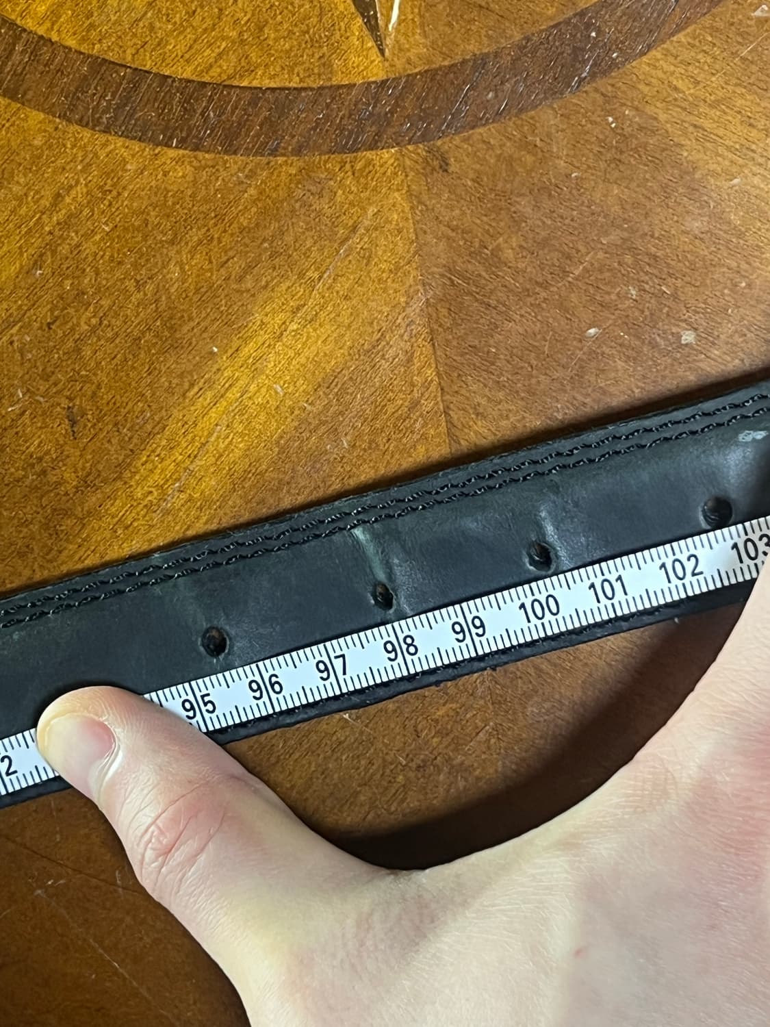 남성 빈티지 가죽 벨트 상품이미지4