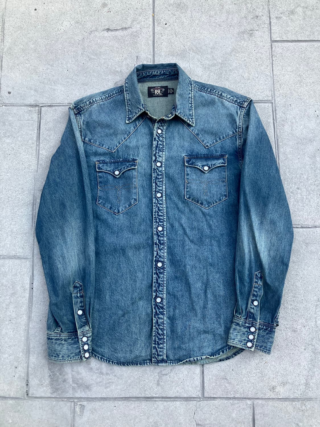 RRL 버팔로 웨스턴 셔츠 상품이미지1