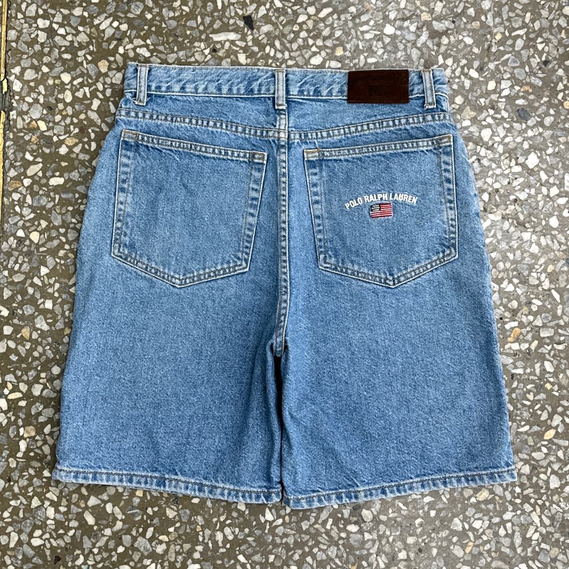 90s USA 폴로 랄프로렌 데님 쇼츠 30 상품이미지1