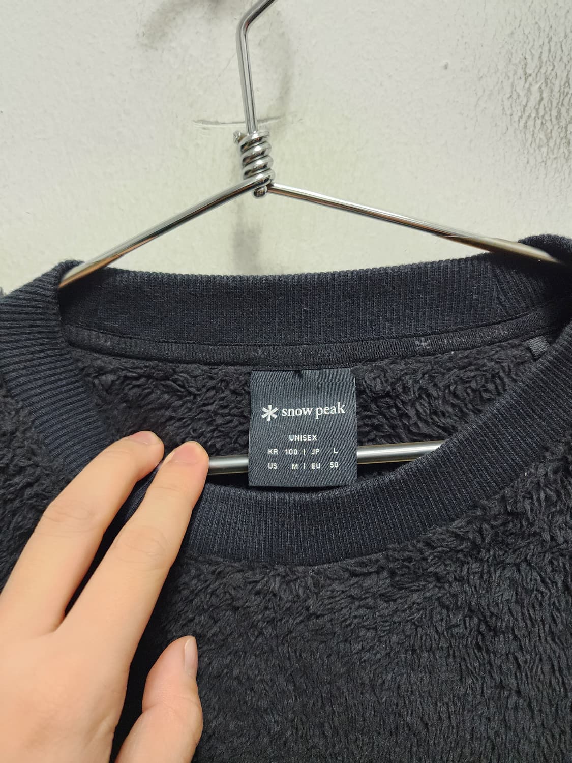 스노우피크 쉐르파 플리스 맨투맨 상품이미지5