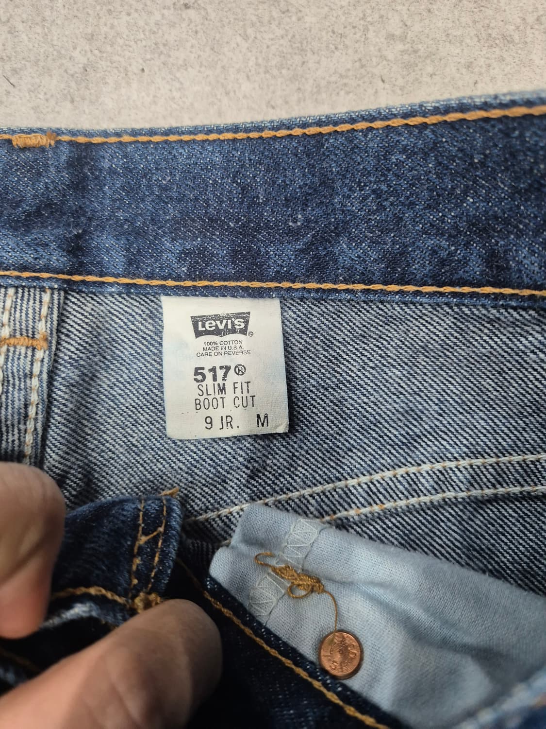 90s년대 USA 리바이스 517 28 상품이미지2