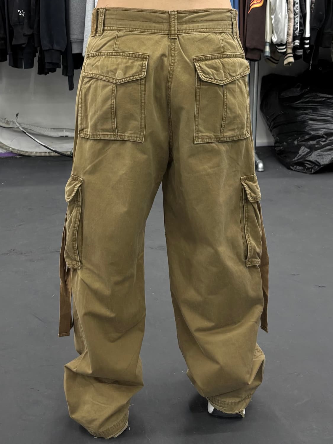 VTG 그런지 스트랩 디테일 카고팬츠 상품이미지5