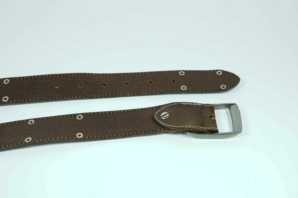 폴스미스 스터드 디테일 브라운 통가죽 벨트 상품이미지6