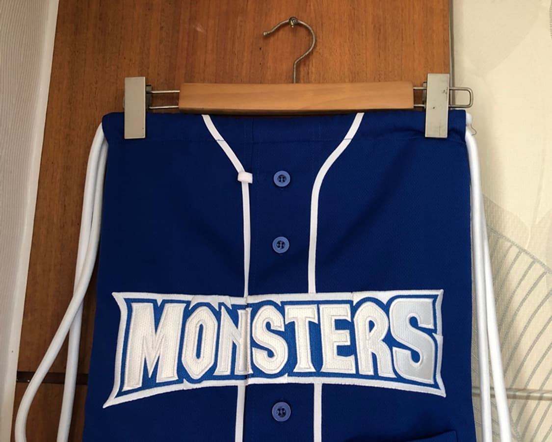 최강야구/최강몬스터즈굿즈 유니폼가방/짐색(원정) 상품이미지2