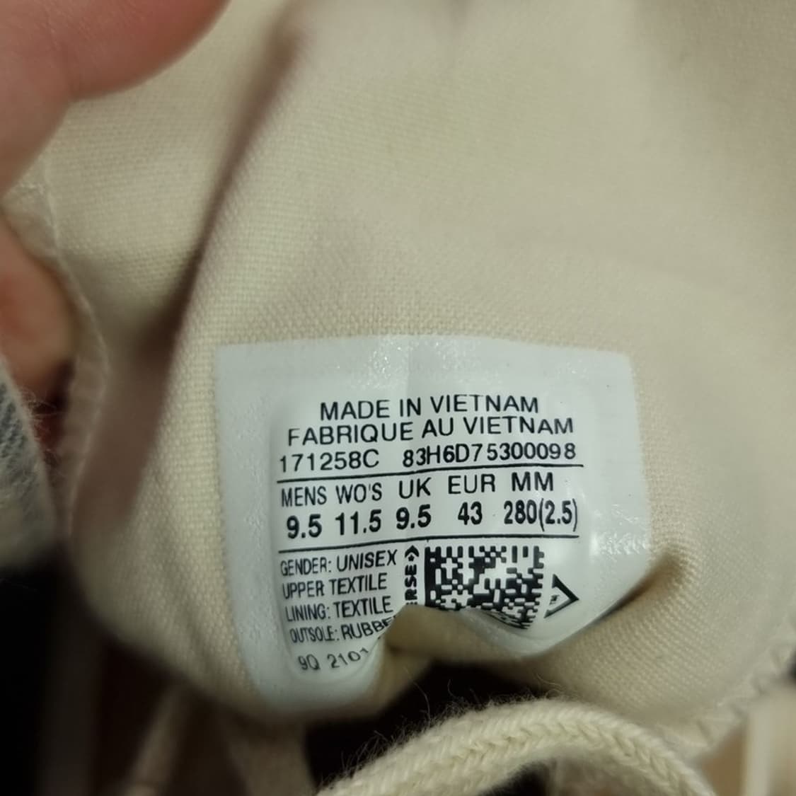 [컨버스 X 킴존스] 척테일러 하이 스니커즈 M16329 상품이미지8
