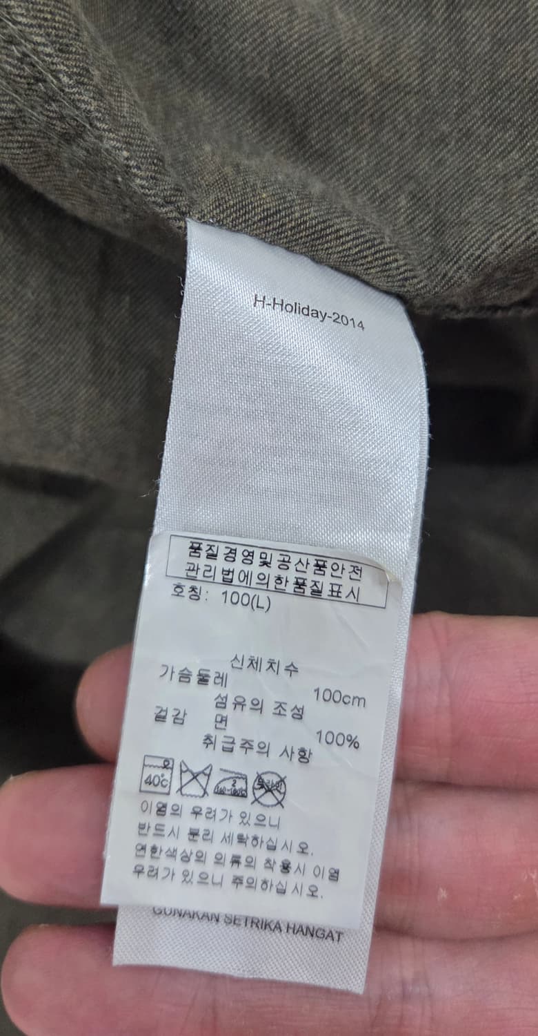 A|X 투포켓 코듀로이 셔츠  상품이미지6
