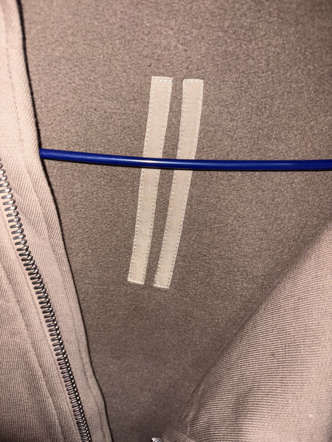 릭오웬스 다크쉐도우 마운틴 사선 집업 상품이미지3