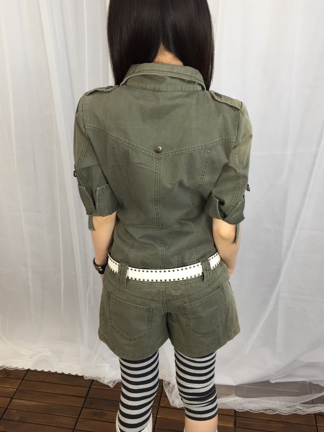 JPN L.A. Khaki Military Jumpsuits 상품이미지3