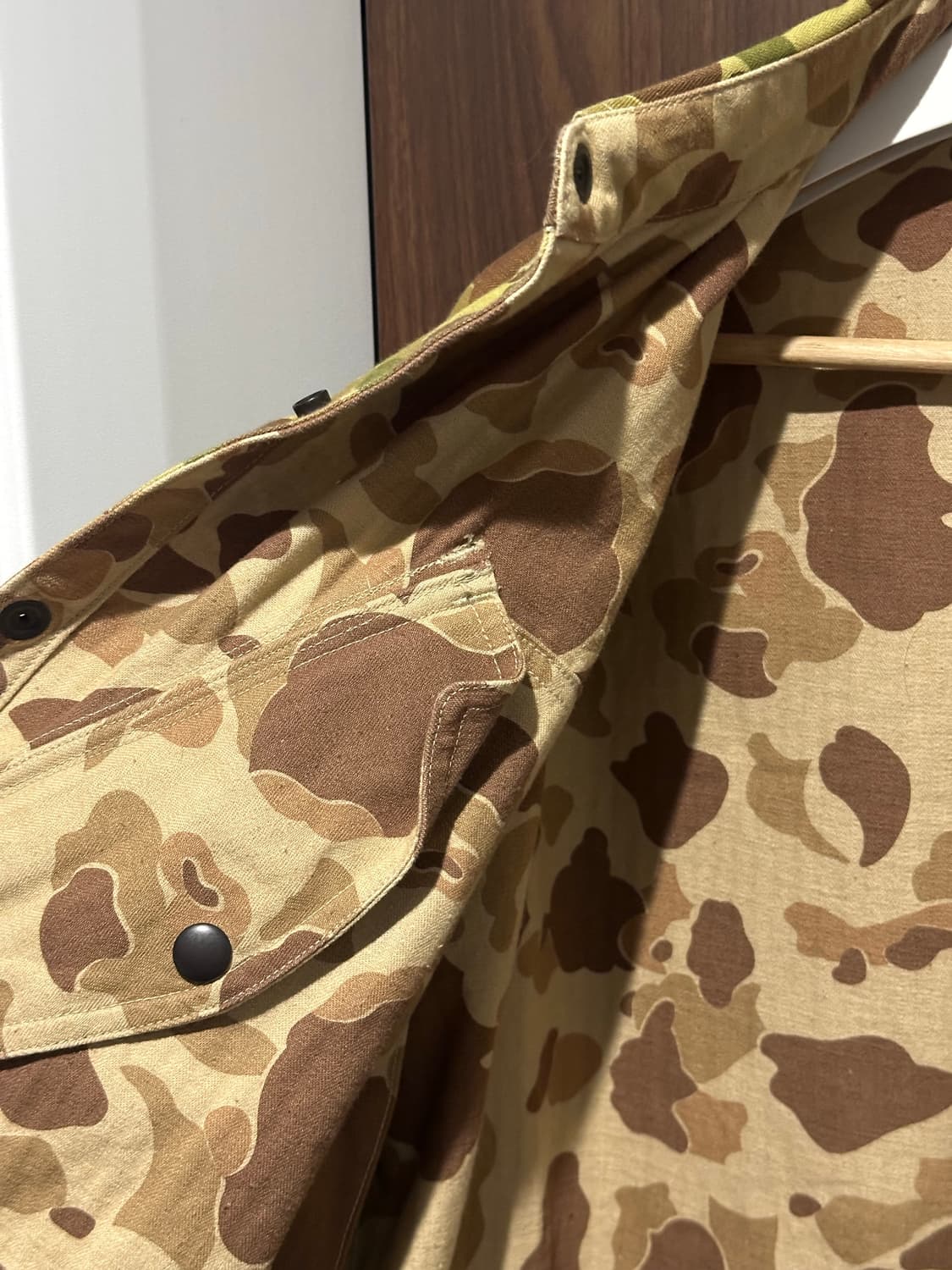 웨어하우스 USMC 덕카모 컴뱃 자켓 사이즈 42 상품이미지5