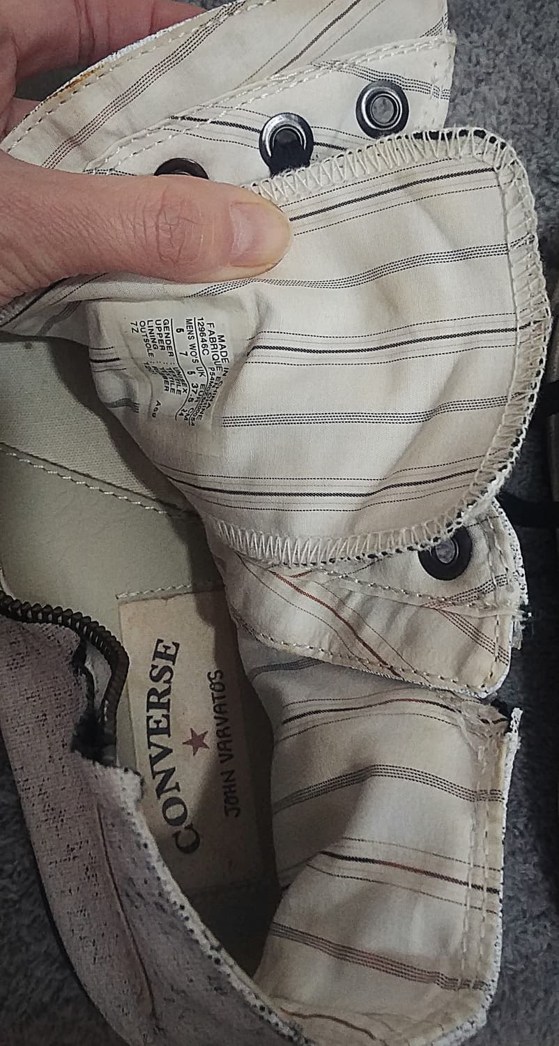 컨버스Converse×존 바바토스 척테일러 하이/ 37.5 상품이미지10