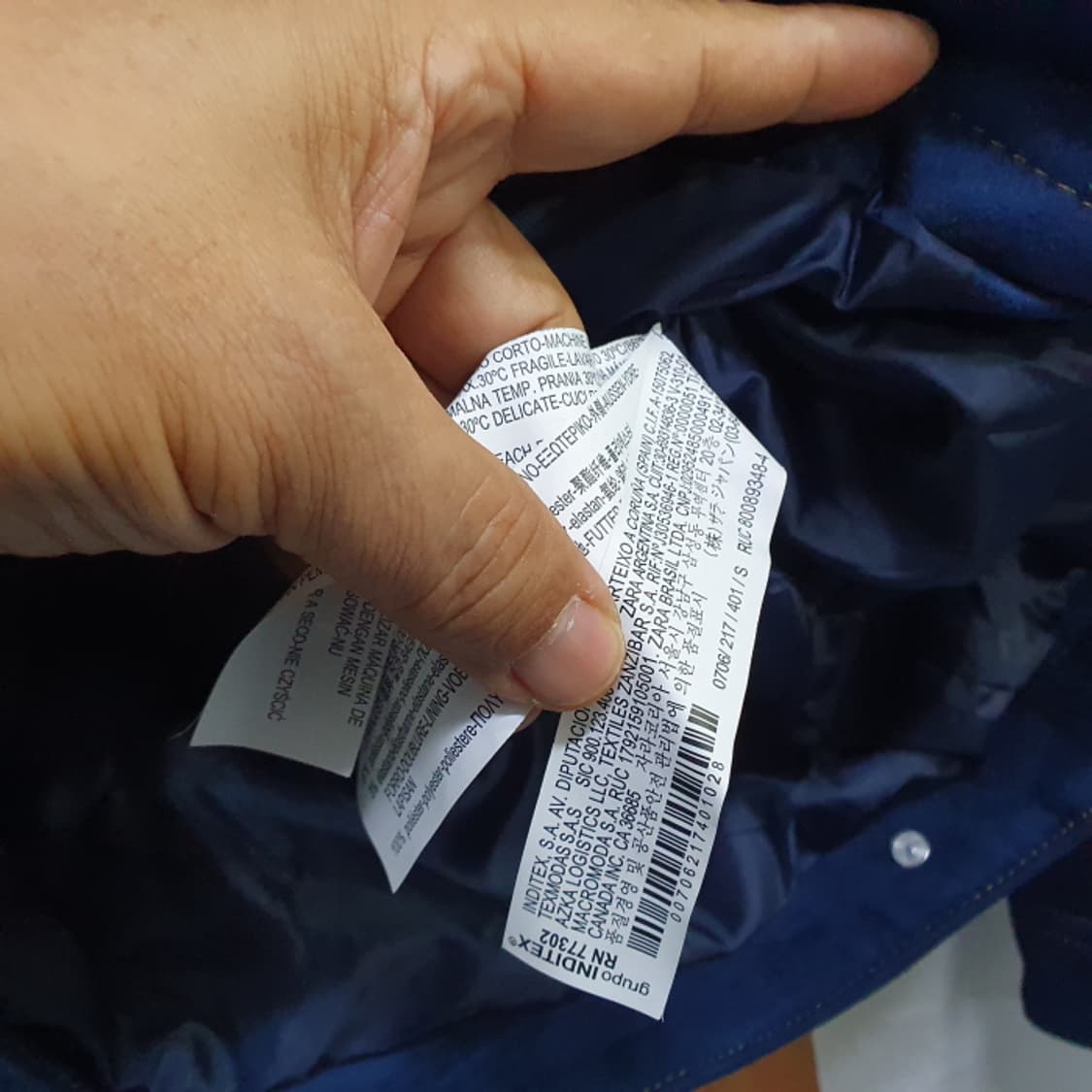 자라맨 쎄무 패딩점퍼(90) 상품이미지5