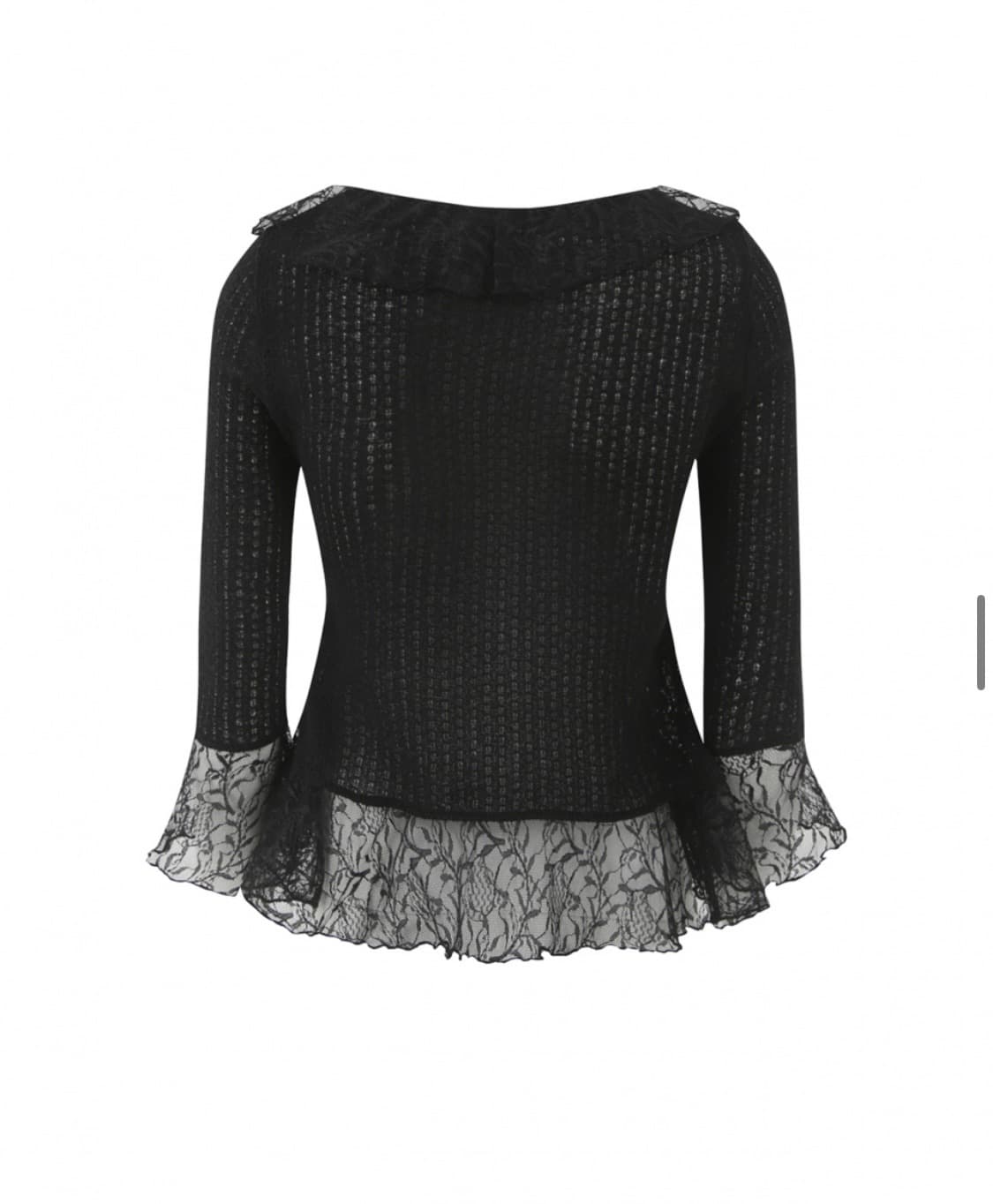 페인오어플레져 DAHLIA CARDIGAN_black 상품이미지7