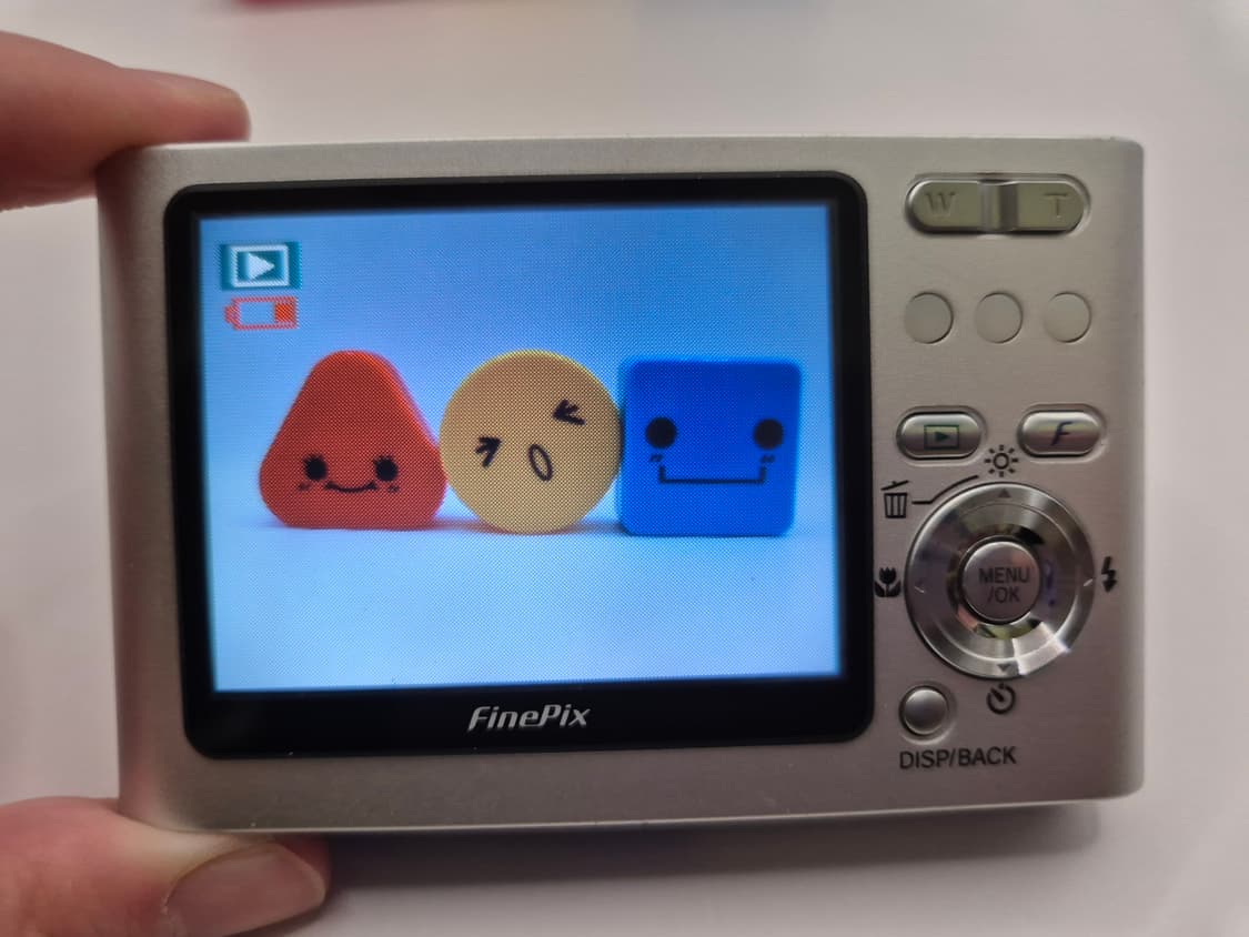 작례💙 후지필름 FinePix Z1  ( 파인픽스 Z1 메탈릭 블루) 상품이미지2