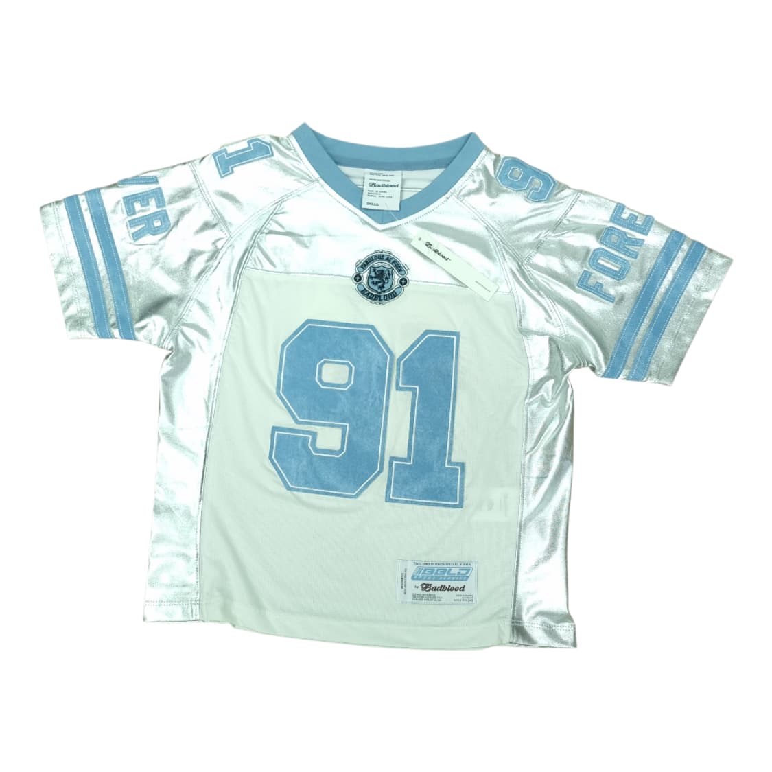 새상품 BADBLOOD 풋볼클럽 숏슬리브 슬림핏 져지 상품이미지2