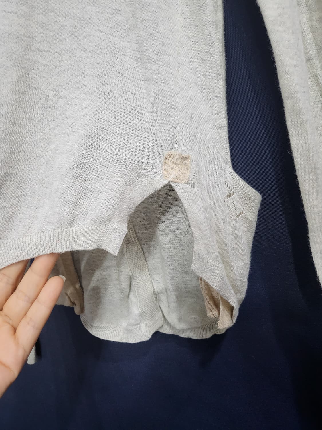 쟈딕엔 볼테르 얇은면 가디건 상품이미지5