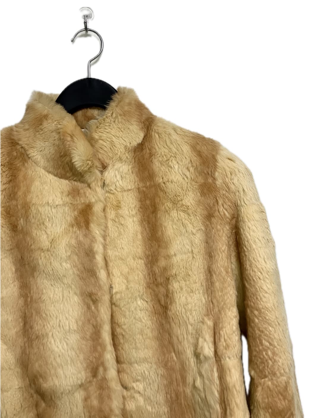 Orange Rabbit Fur jacket 상품이미지2