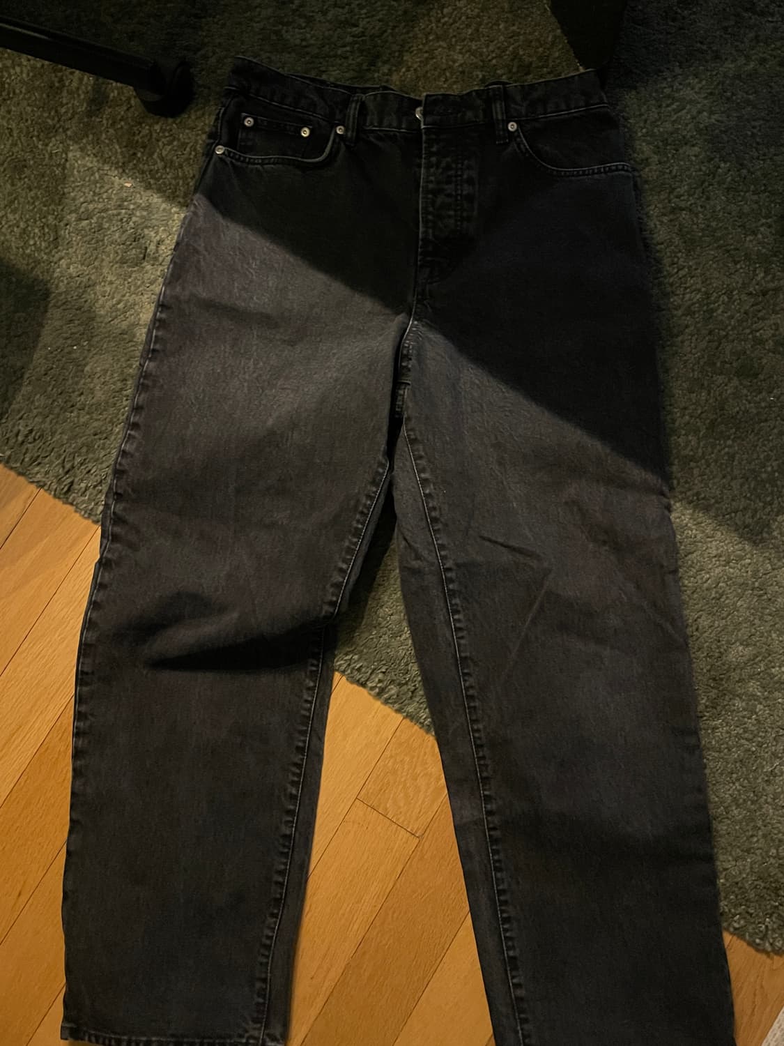 스투시 빅올진 데님 블랙 / size 31 상품이미지5