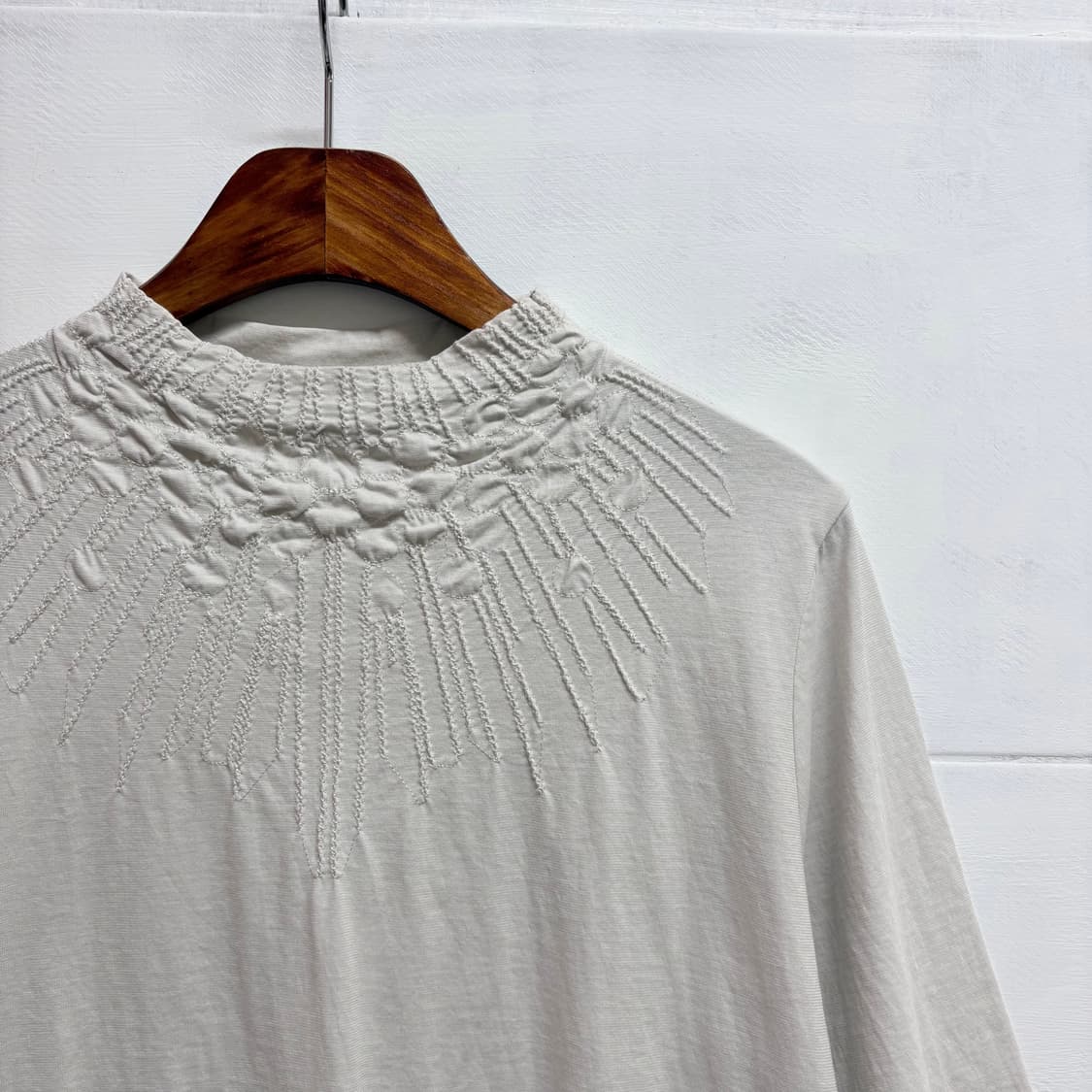 Enseigne 스티치 자수 시멘트 페어리 반팔 탑 JPN 상품이미지2