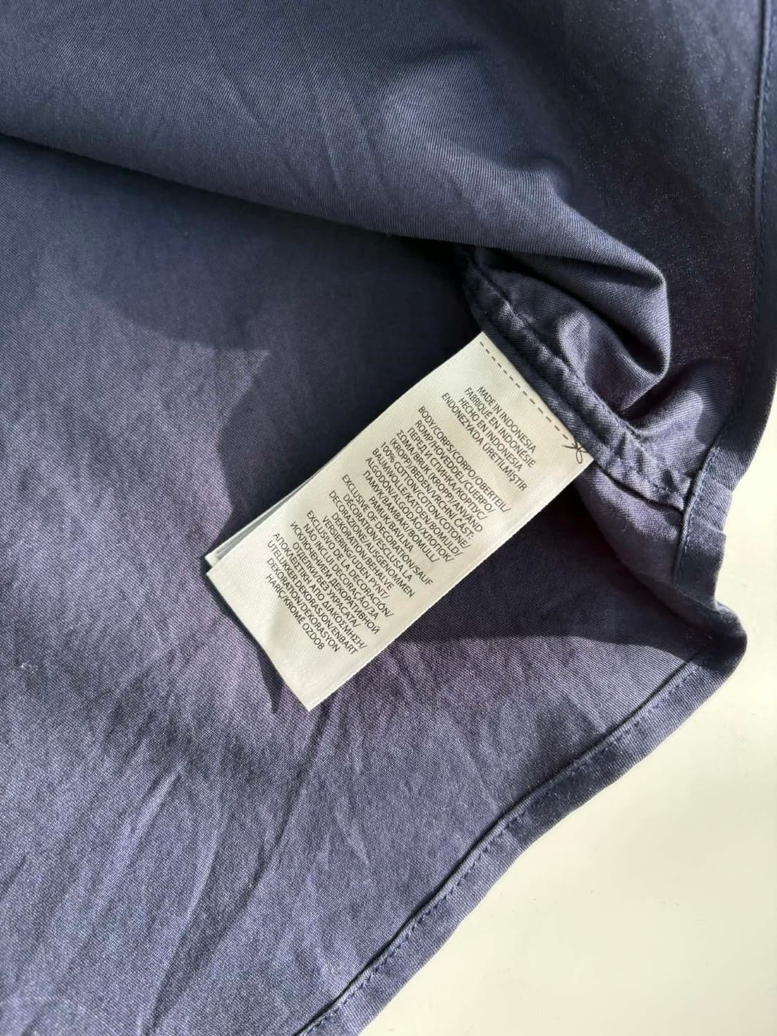 [S] 폴로 랄프로렌 QR라벨 네이비 클래식 트윌 셔츠 상품이미지5