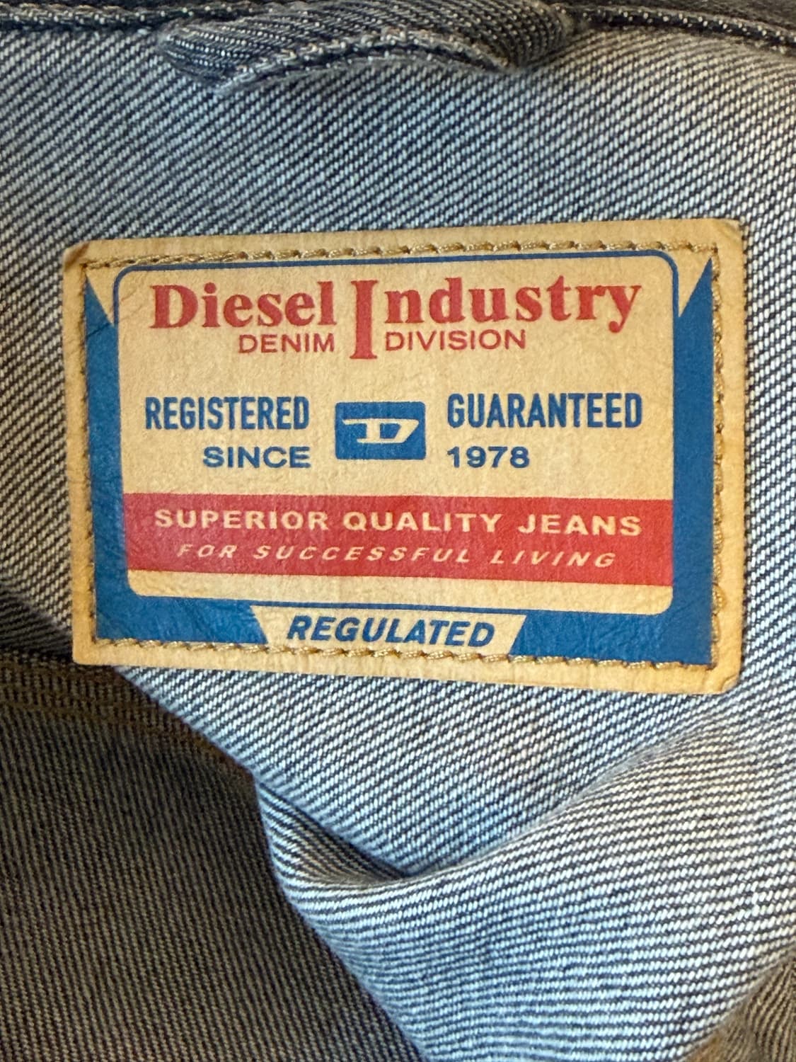 (XL) 디젤 남성 D 릴로 데님 재킷 상품이미지7