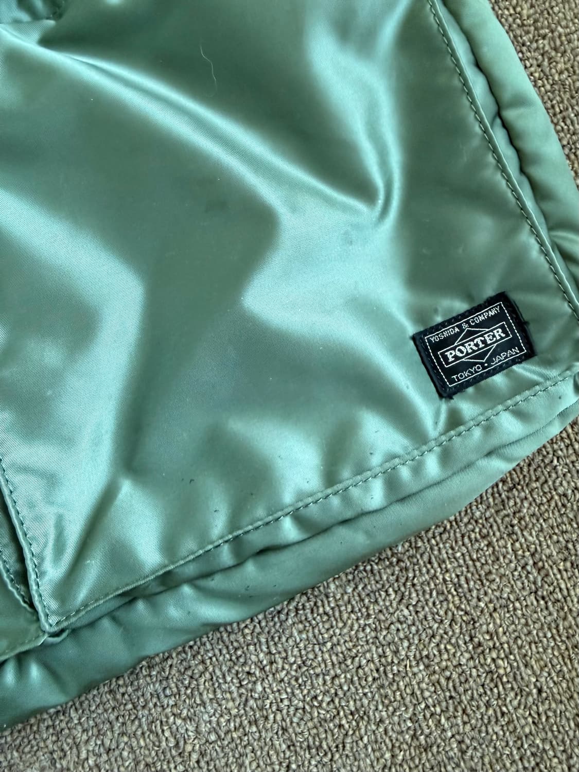 Porter 요시다포터 탱커 투웨이 브리프케이스 세이지 그린 크로스백 상품이미지4