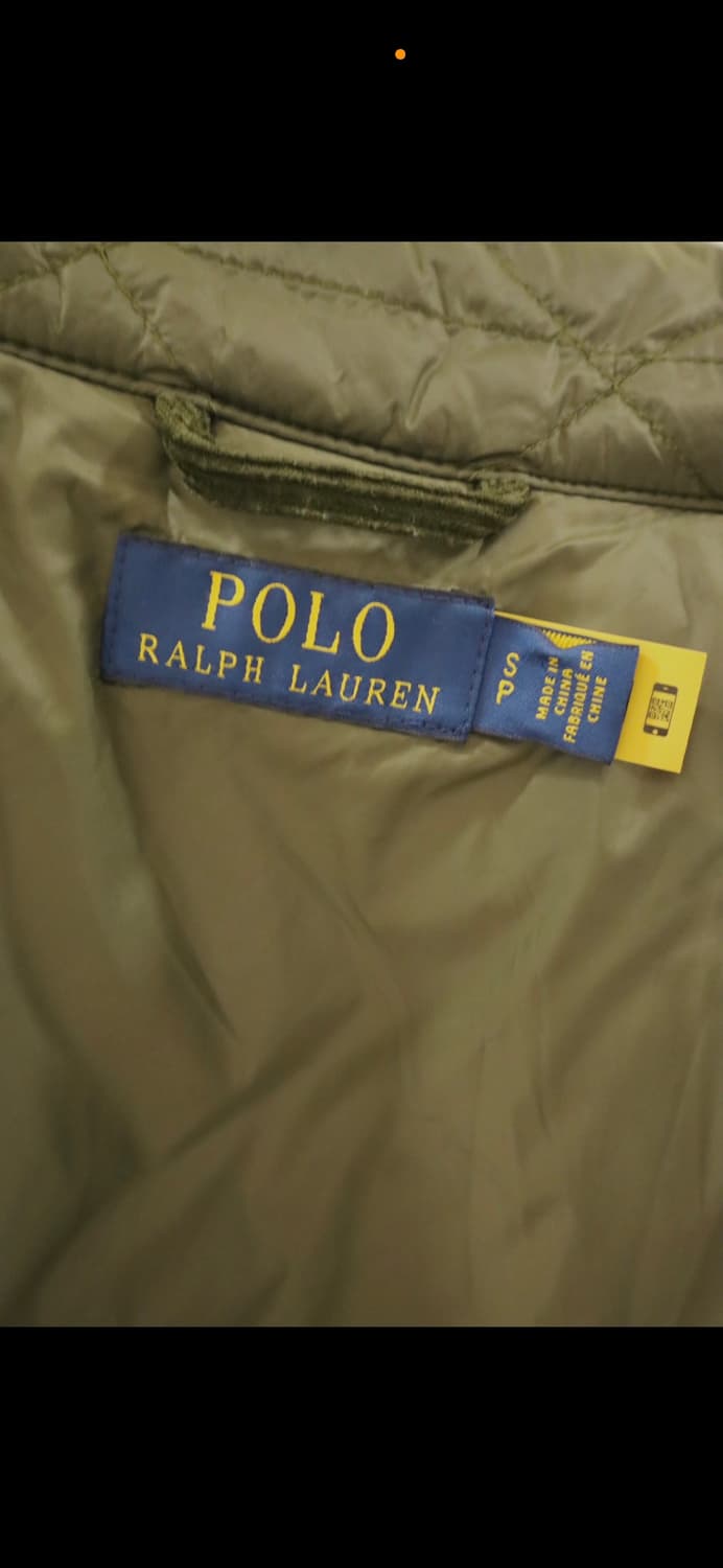 폴로 랄프로렌 퀼팅 자켓 카키색 S 상품이미지4