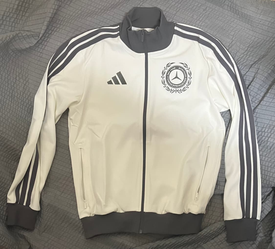 빨간줄 착용) 아디다스 메르세데스 트랙탑 저지 상품이미지2