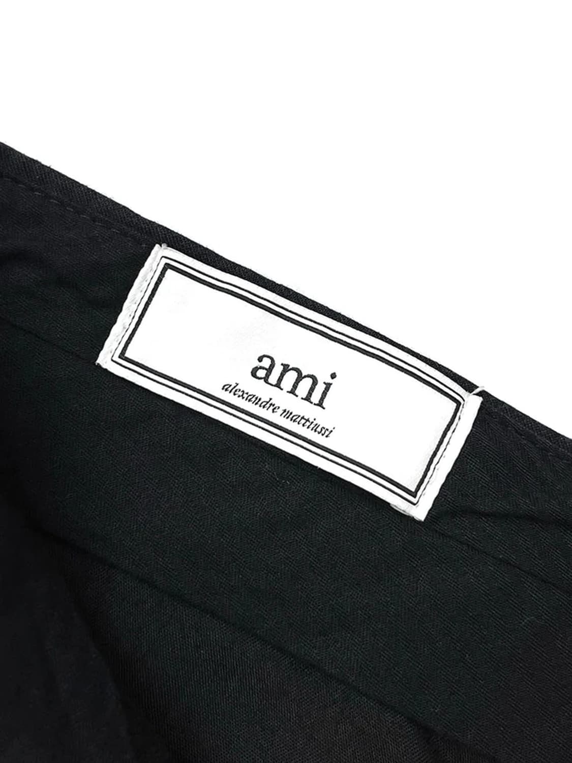 아미 AMI 솔리드 테이퍼드 핏 팬츠 PN4256 상품이미지5