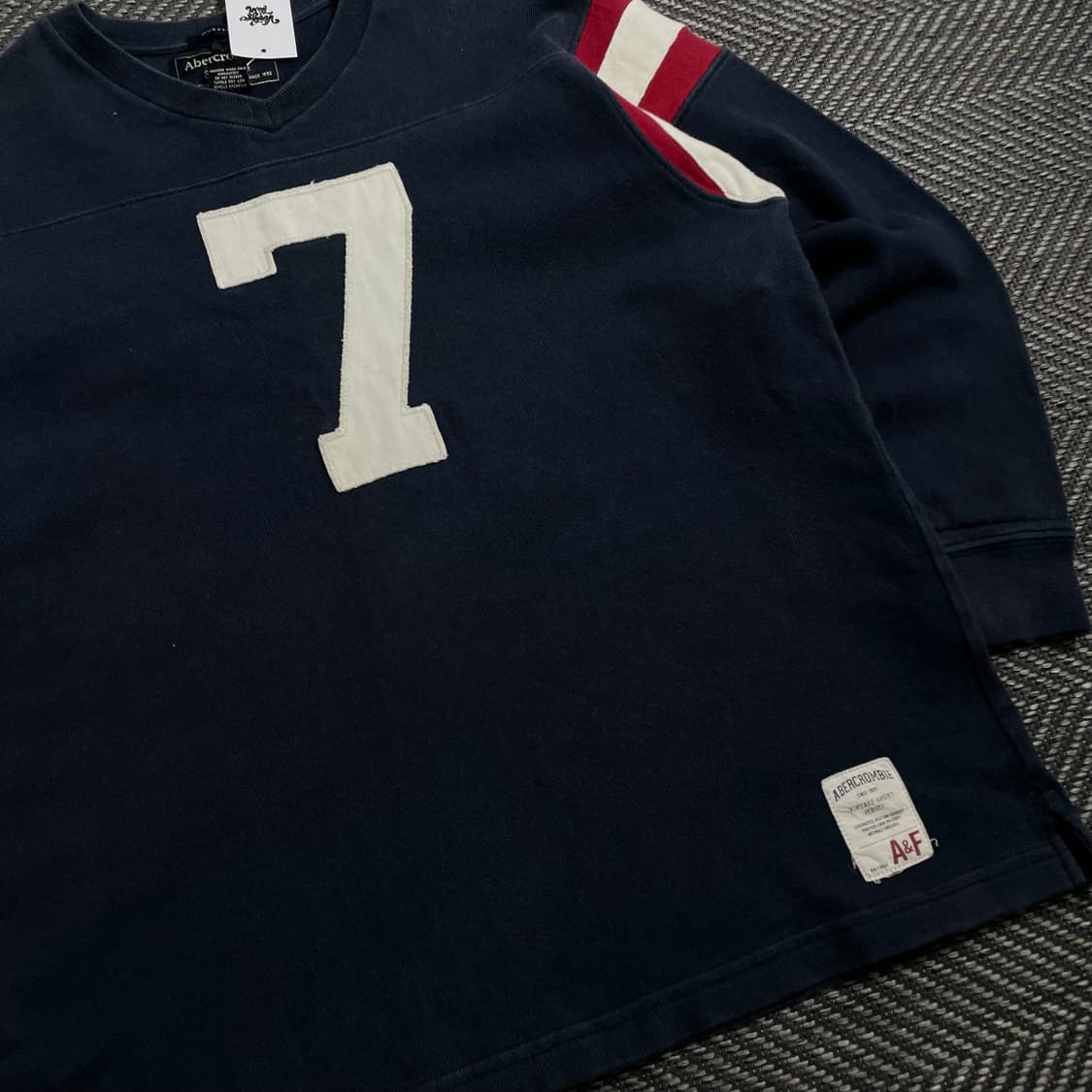아베크롬비 앤 피치 넘버로고 럭비 긴팔 티셔츠 o 4305 상품이미지3