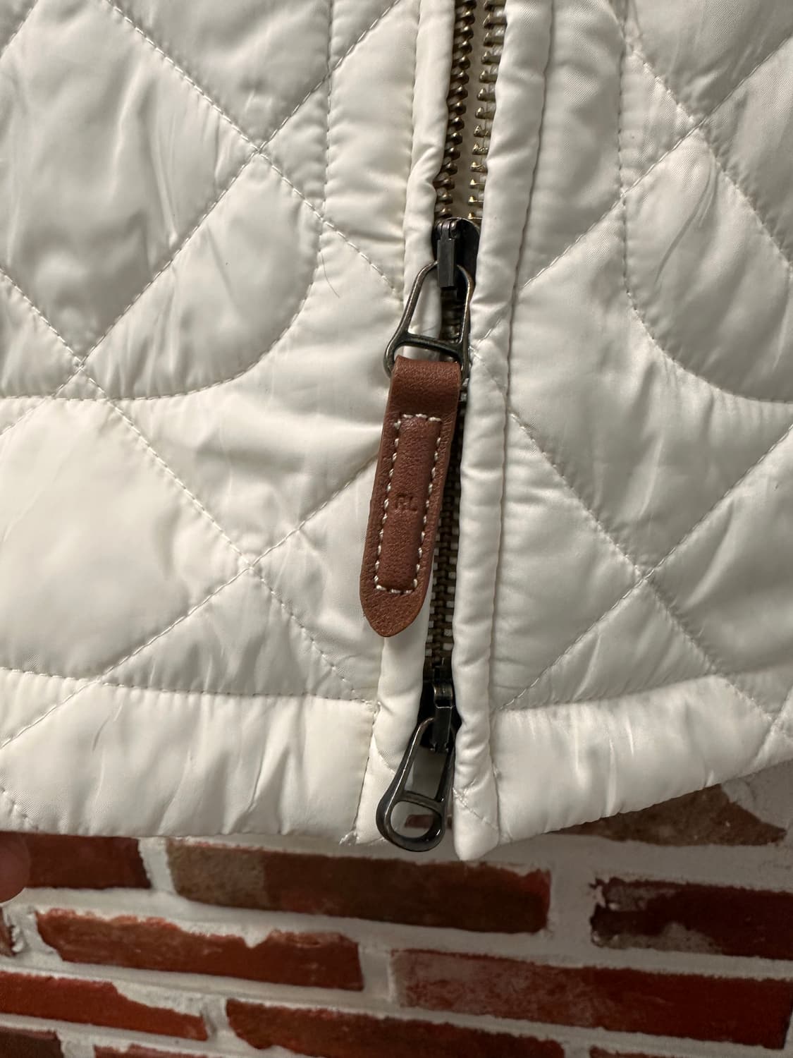 (M)폴로 스웨이드 라이닝 자수로고 퀼팅 베스트 상품이미지6