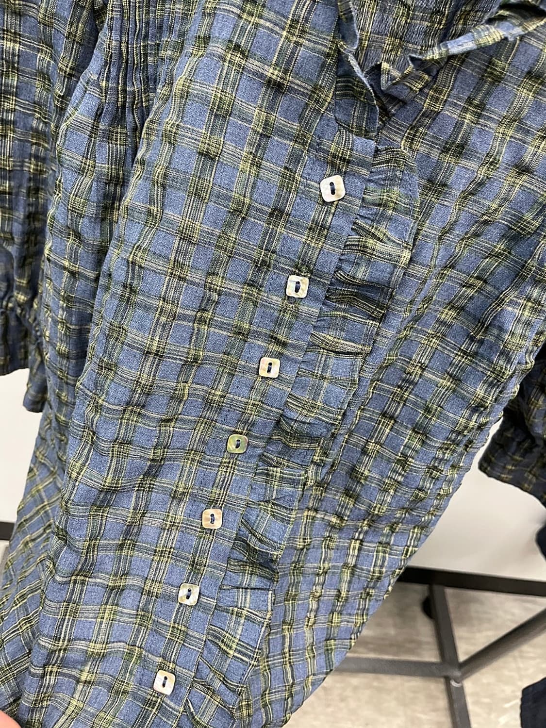 여) 비아플레인 프릴 블라우스  상품이미지9