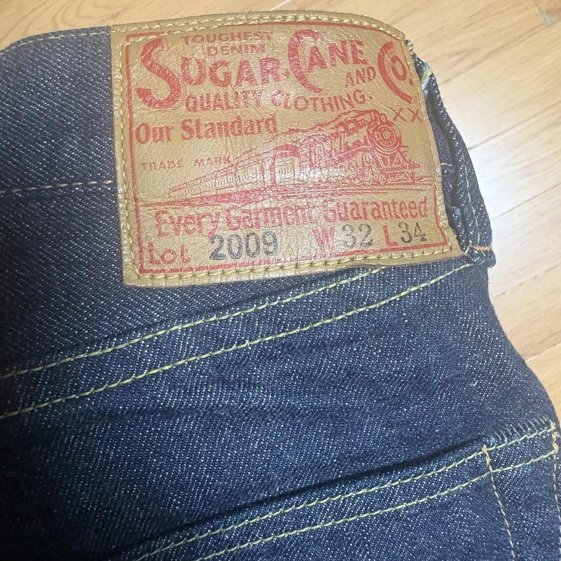 슈가케인 1947 타입2 12oz 셀비지 데님 상품이미지4