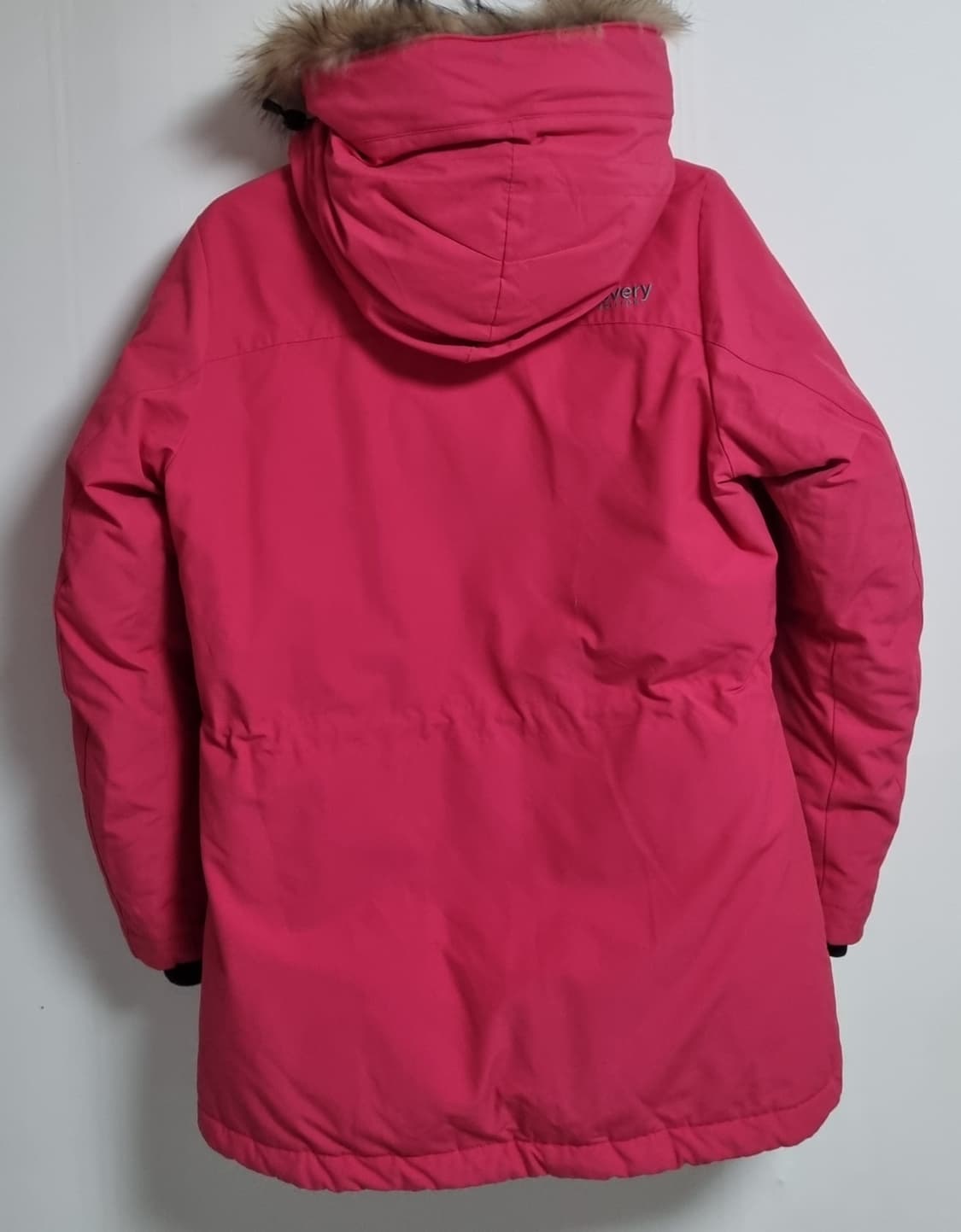 실측 M (66) 디스커버리 핑크 구스다운 패딩 상품이미지3