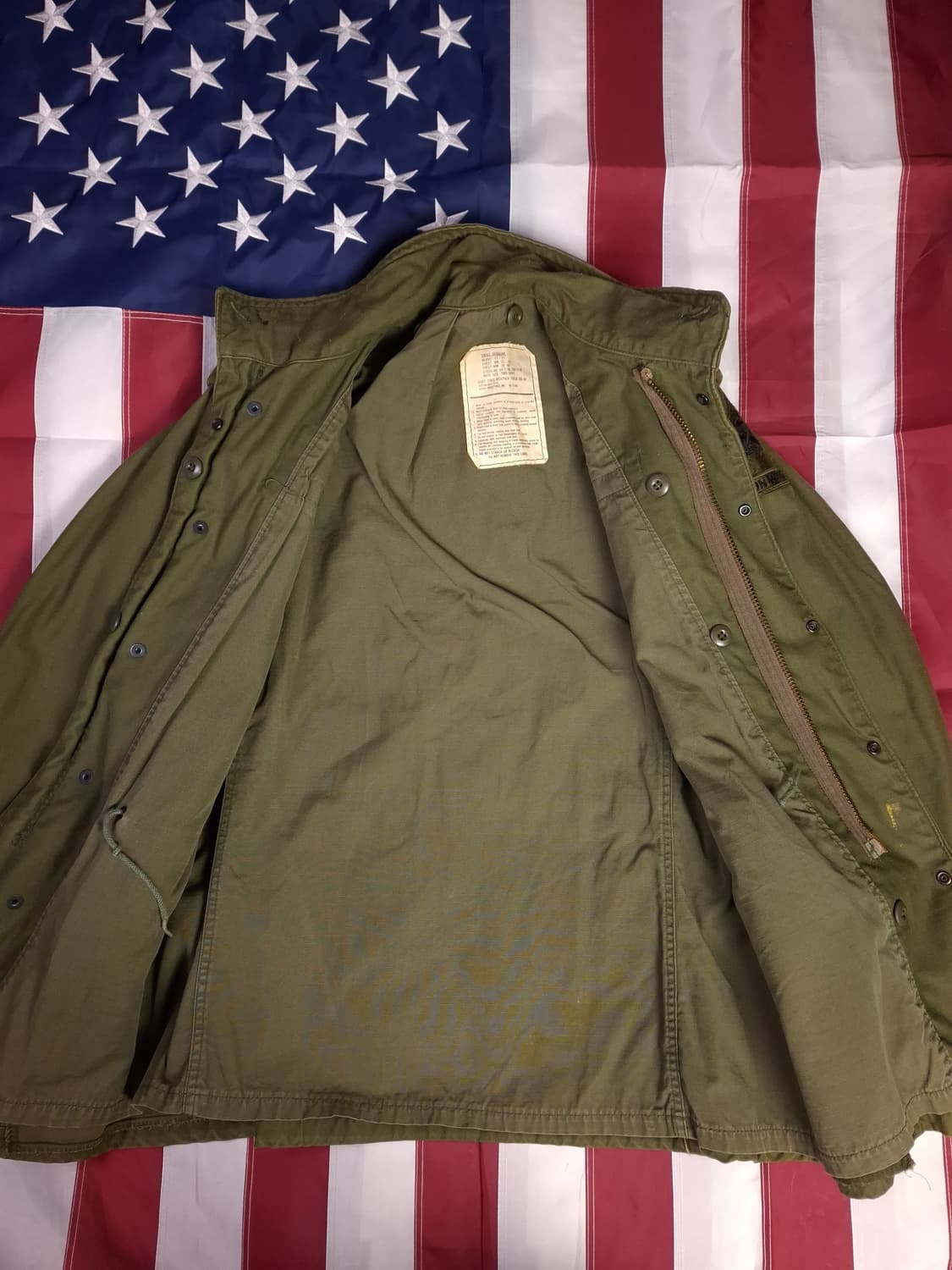 오리지날 80's 미군 3세대 M-65 필드 야상 상품이미지9