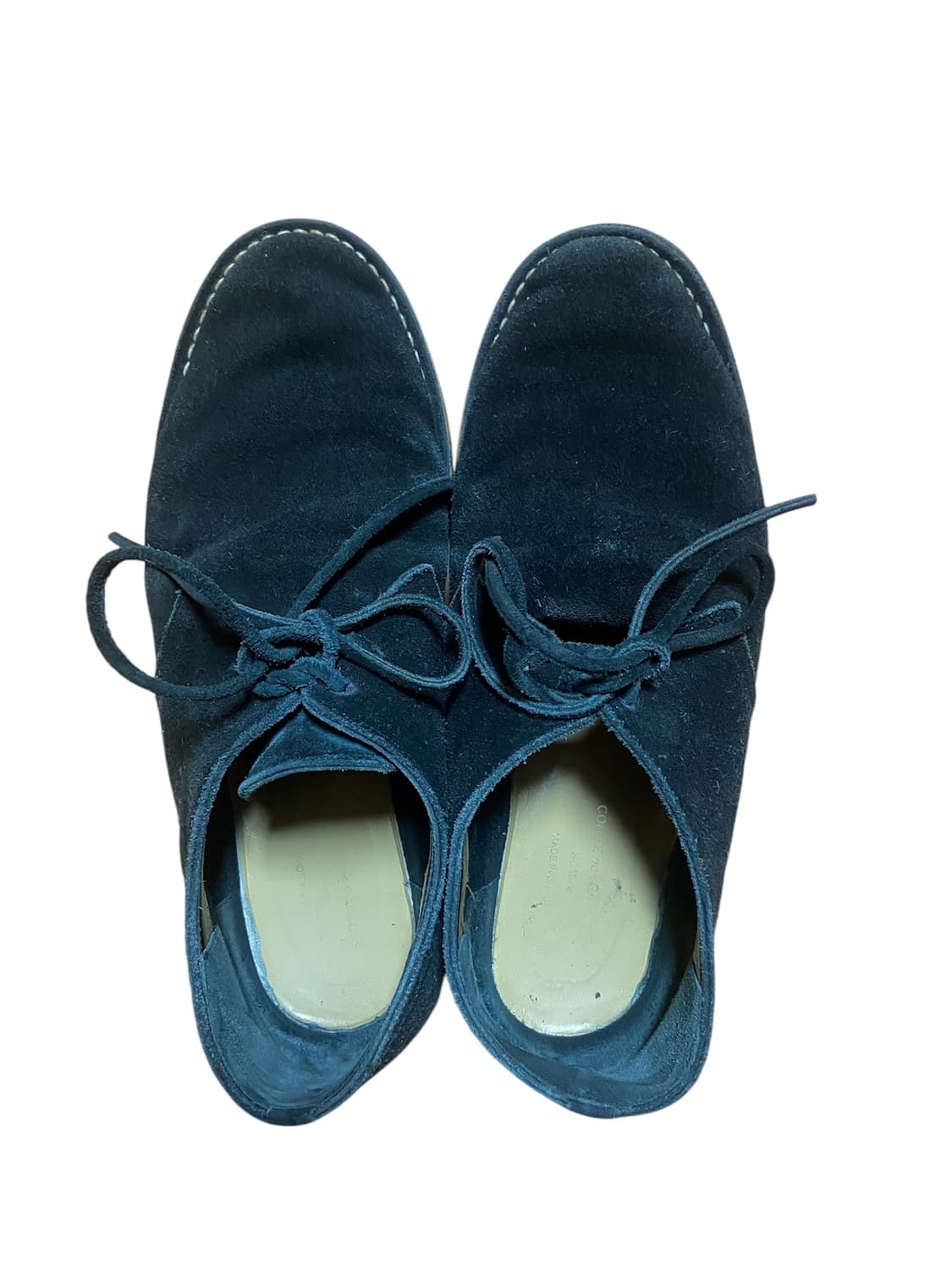 꼼데가르송 옴므 우드솔 스웨이드 로퍼 상품이미지1