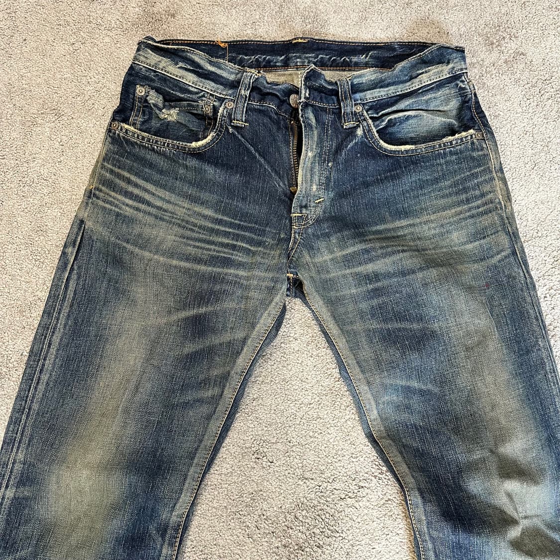 에드윈503 RVS 페이딩 레귤러 스트레이트 팬츠(30) 상품이미지4