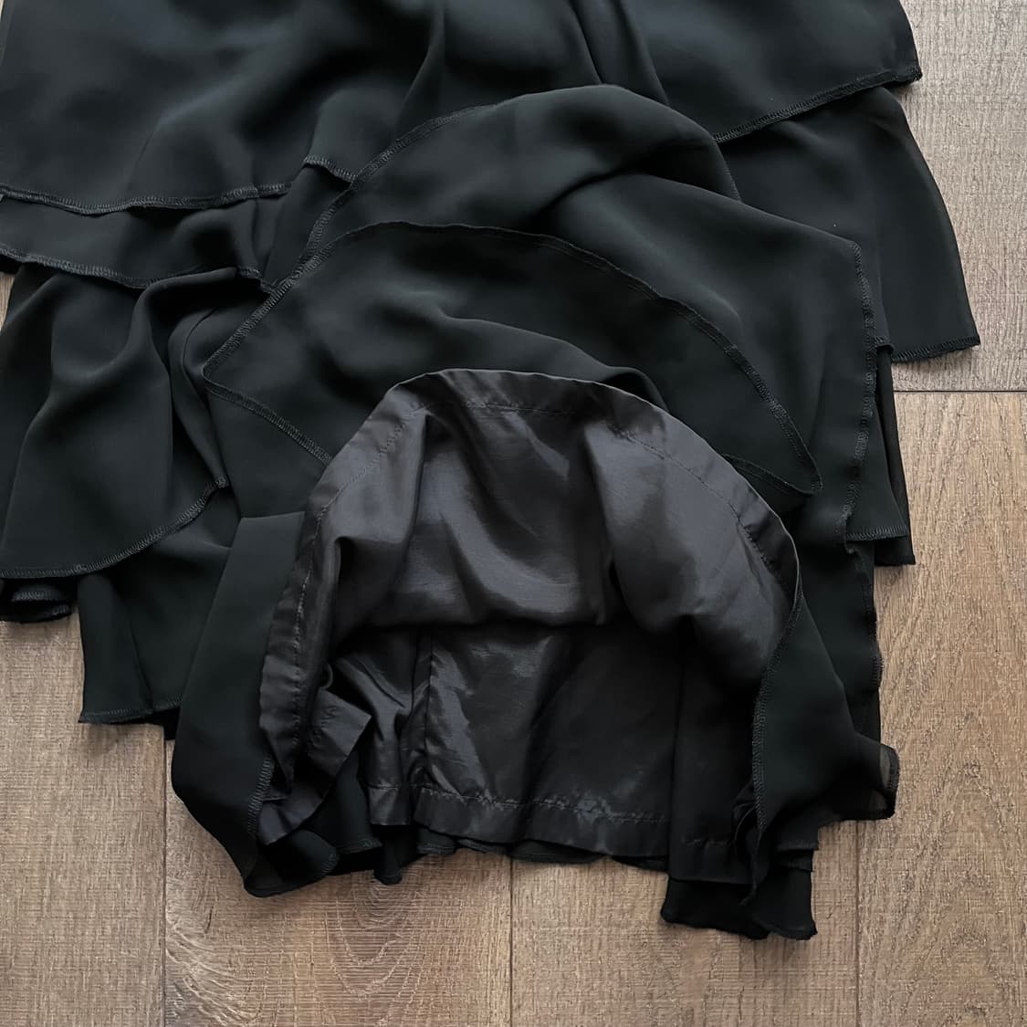 Jacquard Frill Layer One Piece 상품이미지5