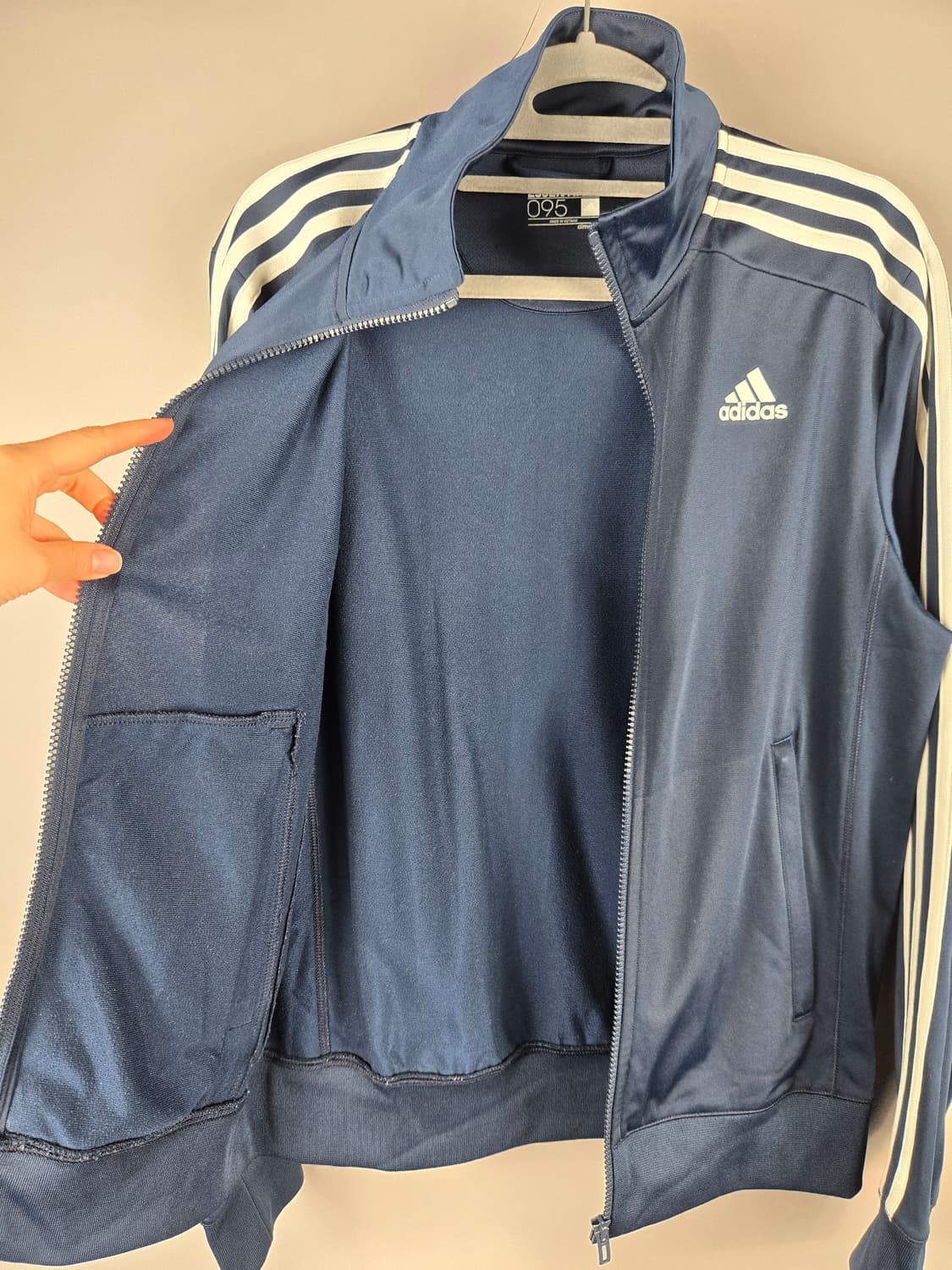 [무료배송]아디다스 95 남성 기모 트랙탑 져지 ESS 3S 자켓 상품이미지8