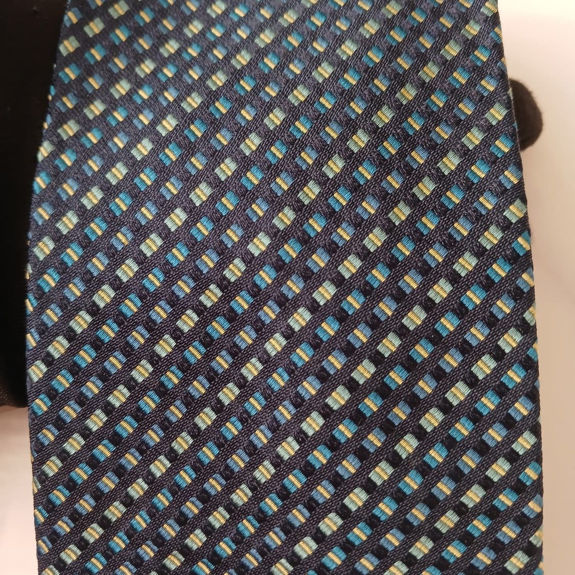 살바토레 페라가모 실크 네이비 넥타이 8.9cm A+~A등급 A18968 상품이미지7